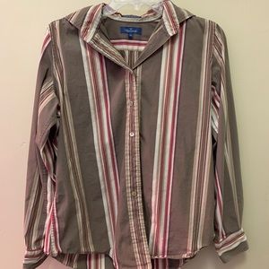 Faconnable Striped Button Up